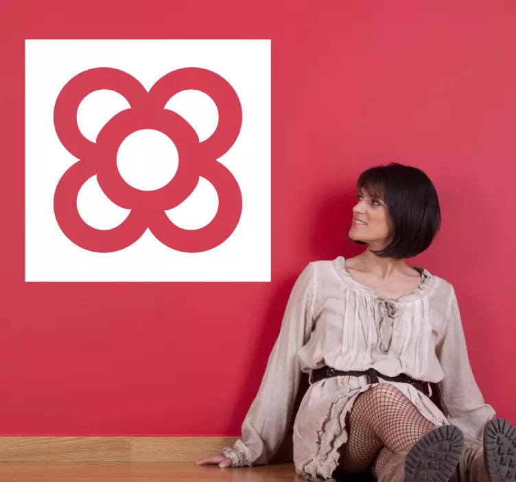 Barcelona panot veggklistremerke - Tenstickers