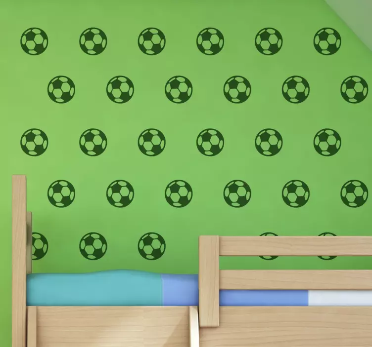 Barn fotball klistremerke - Tenstickers