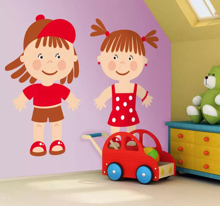 Barn klistremerker småbarn - Tenstickers