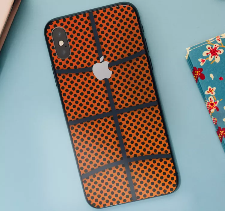 Basketballmønster klistremerke dyr - Tenstickers