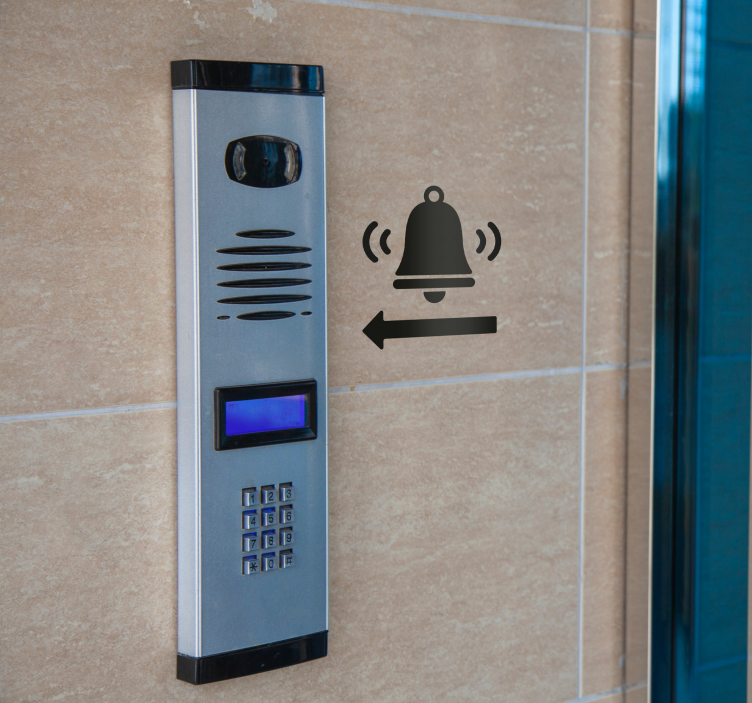 Bell signBjelle tegn klistremerker veiskilt - Tenstickers