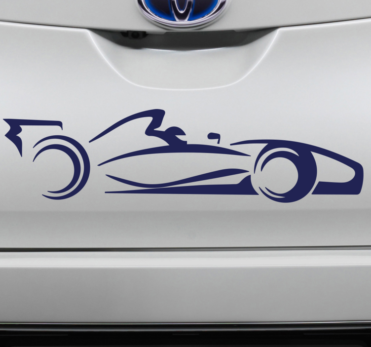 Bolide sport car vinyl klistremerke - Tenstickers