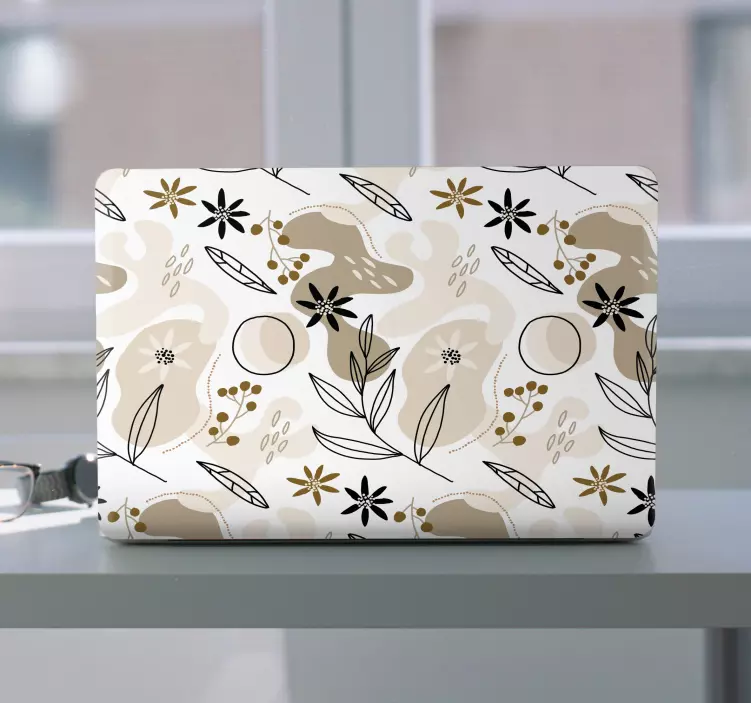 Botanisk elementsammensetning bærbar klistremerke - Tenstickers