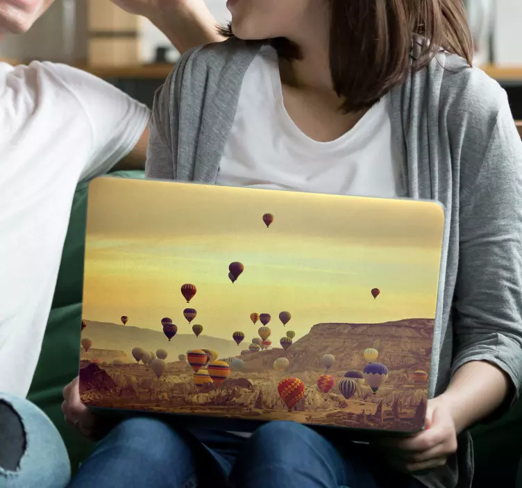 Cappadocia ballongfestival wallsticker reise - Tenstickers
