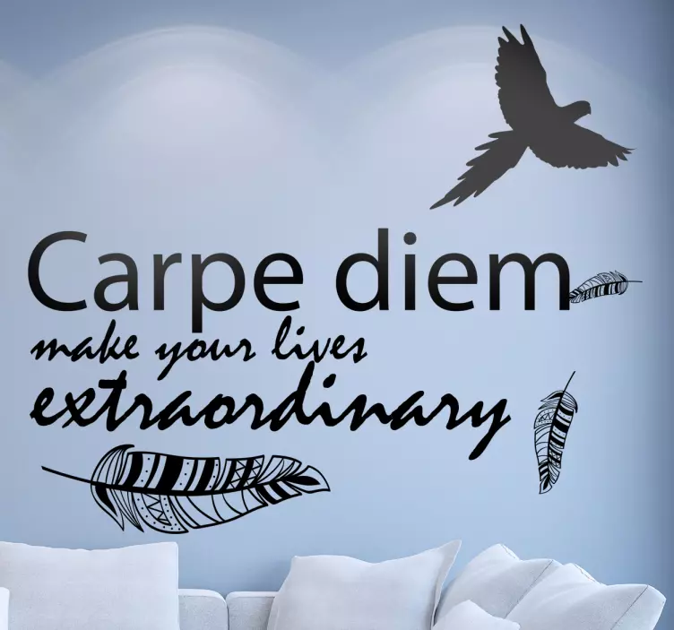Carpe diem - ekstraordinær livsmurstikker - Tenstickers