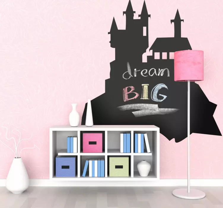 Castle of terror tavle klistremerke - Tenstickers