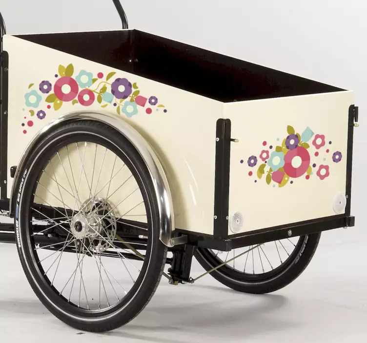 Christiania sykkel vinyl klistremerke - Tenstickers