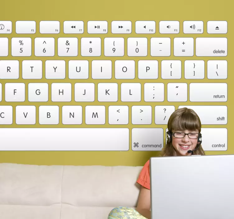 Datamaskin tastatur klistremerke - Tenstickers