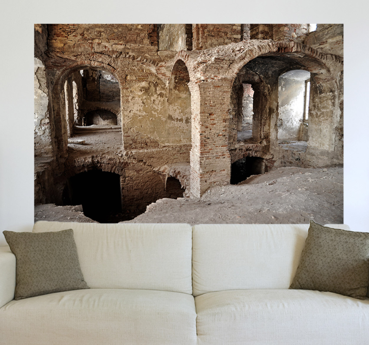 Dekorative vinylruiner by-klistremerke - Tenstickers