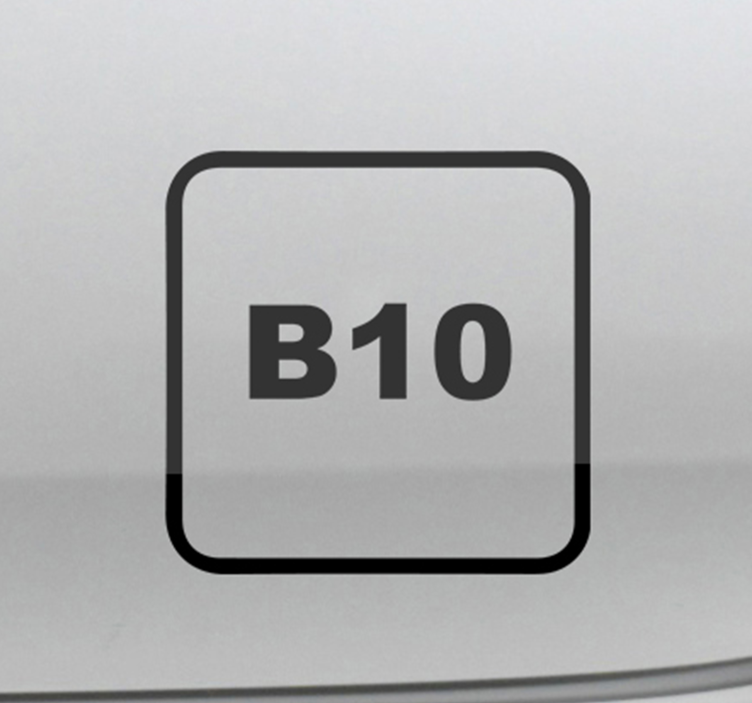 Diesel b10 vinyl klistremerke - Tenstickers
