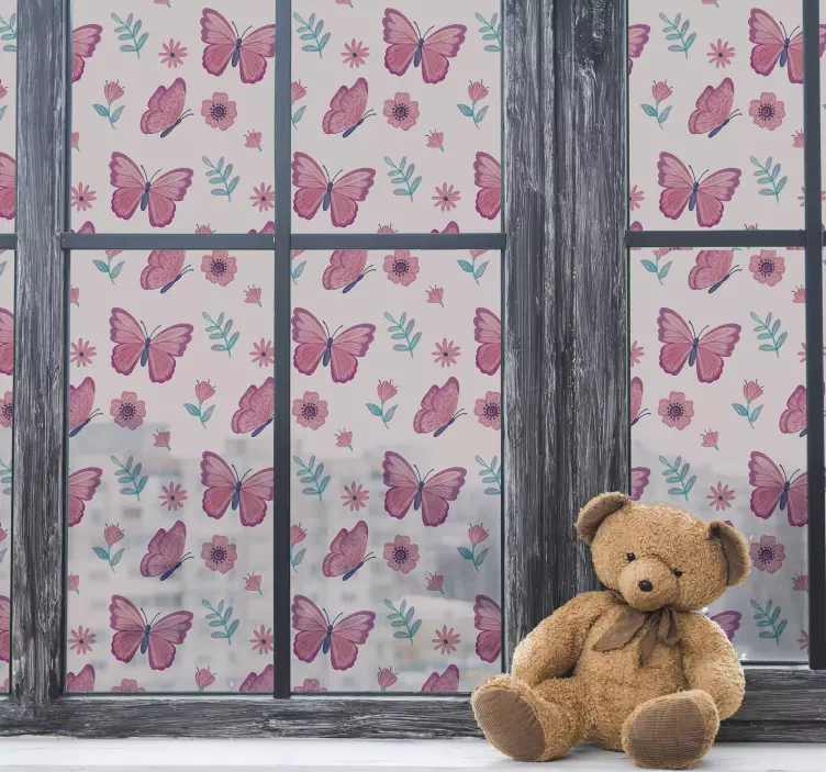 Fargerike sommerfugler - Tenstickers