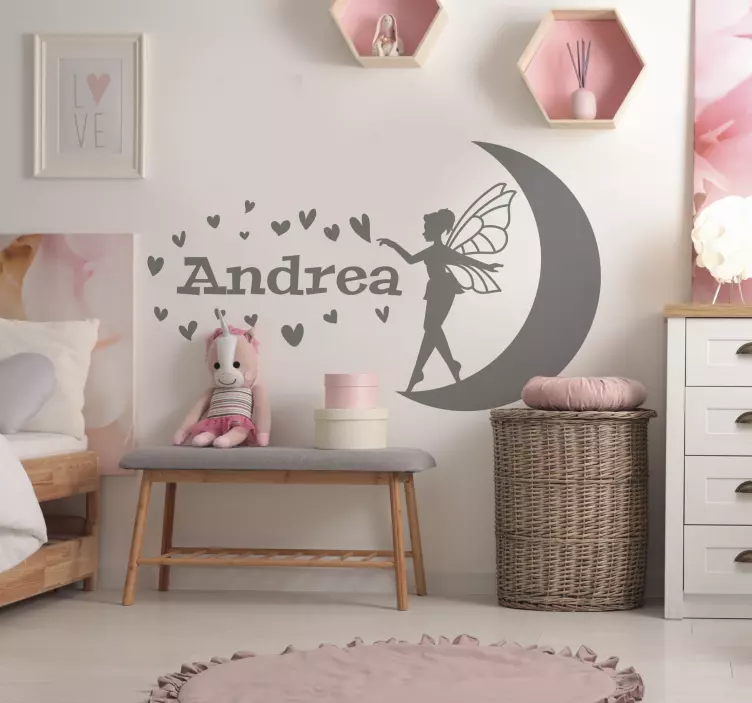 Fe som sprer kjærlighet klistremerke feer - Tenstickers