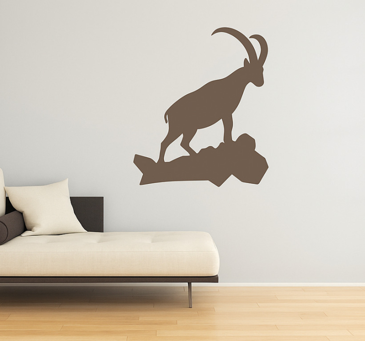 Fjellgeitvandring wallsticker - Tenstickers