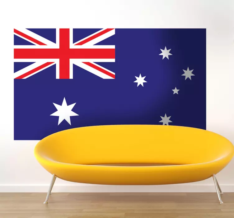 Flagg fra australia veggklistremerke - Tenstickers