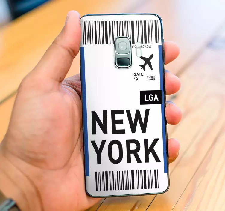 Samsung klistremerke flypass new york - Tenstickers