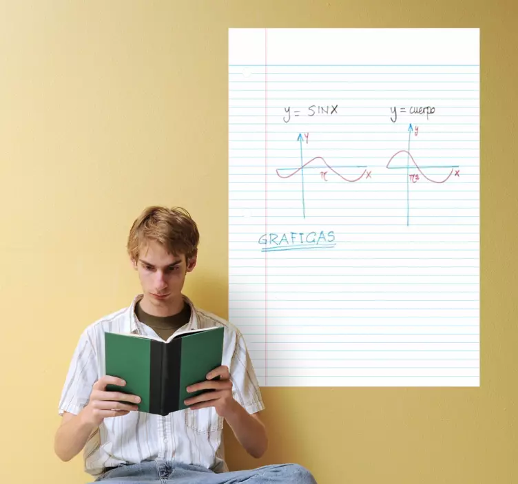 Fôret klistremerke for tavle av papir - Tenstickers