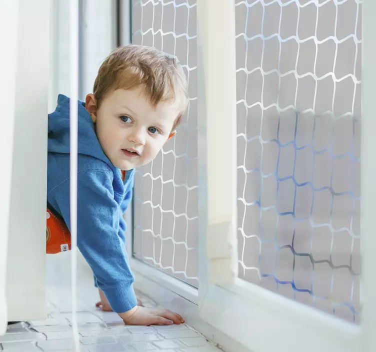 Fotball målvindu klistremerke - Tenstickers