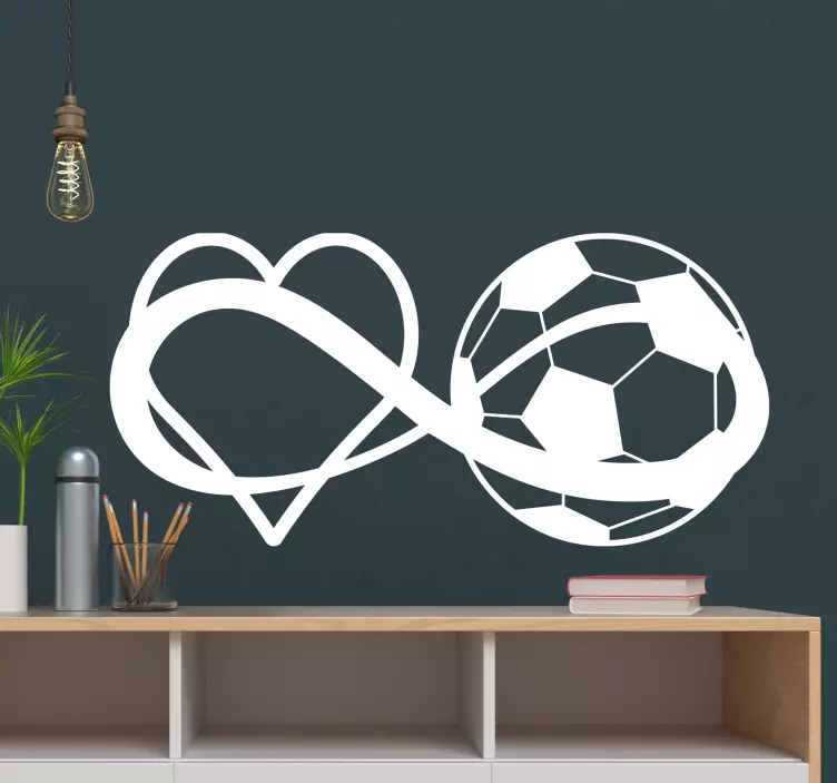 Fotball infinity fotball wallstickers - Tenstickers