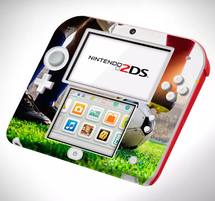 Fotballstadion (3ds xl) nintendo-dekal - Tenstickers