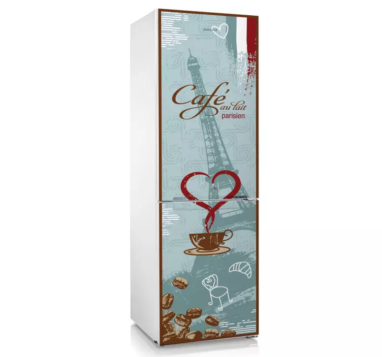 Fransk klistremerke for fransk kaffe - Tenstickers