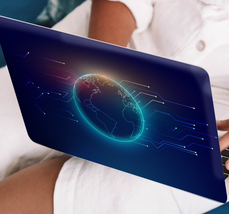 Geometrisk telekommunikasjonskart for bærbare datamaskiner - Tenstickers