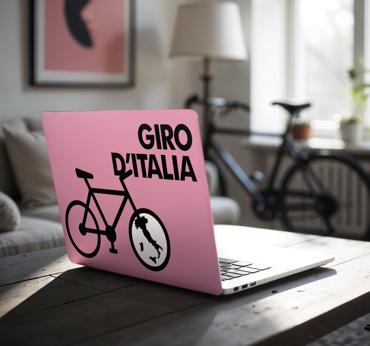 Giro d'Italia ikon bærbar klistremerke - Tenstickers