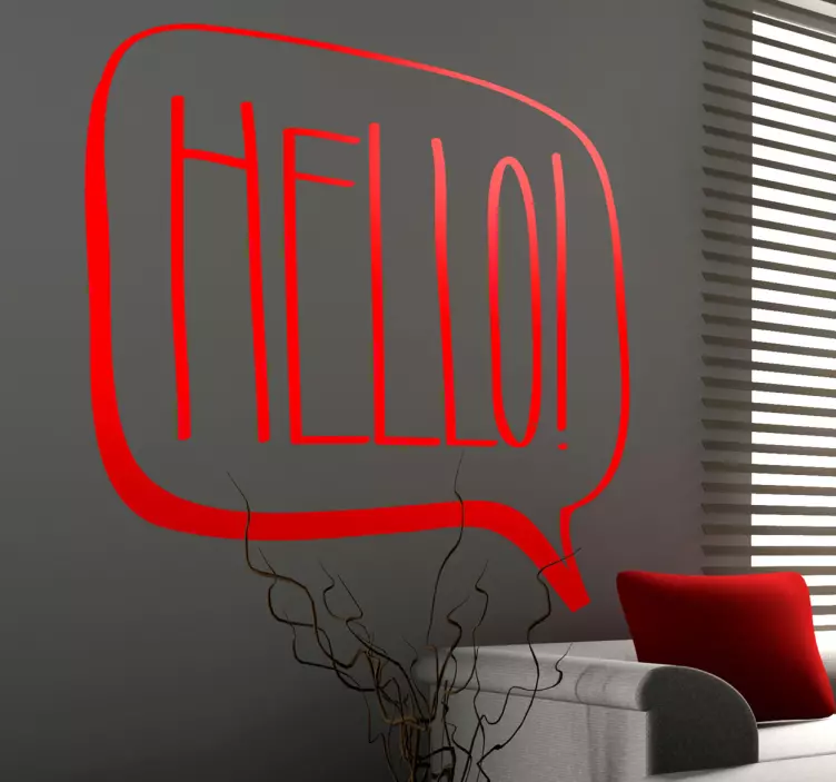 Hei tegneserie - Tenstickers