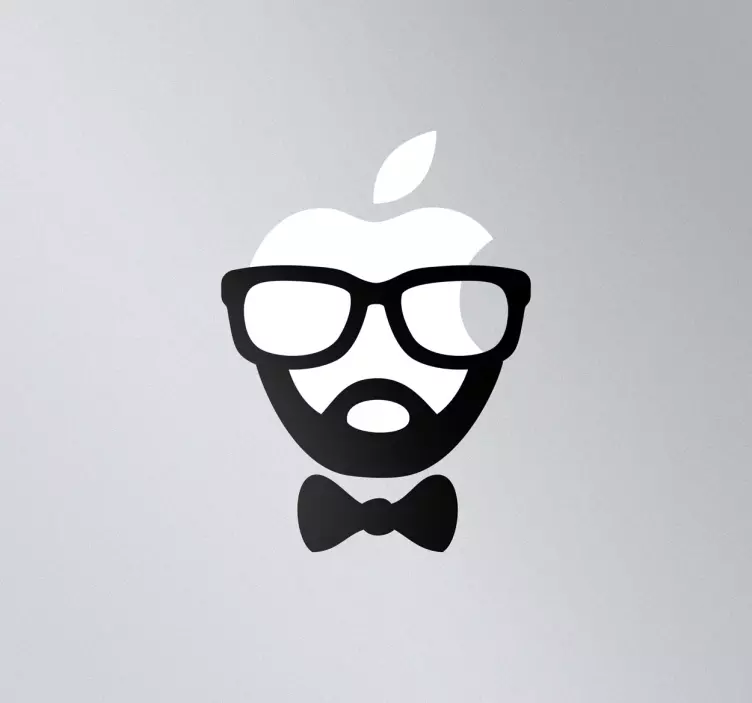 Hipster macbook-klistremerke - Tenstickers