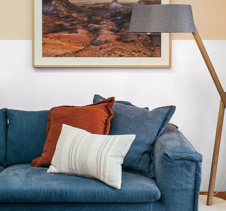 Hvit vanlig ark vinyl for vegg - Tenstickers