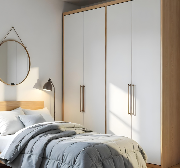 Hvite klistremerke møbler - Tenstickers