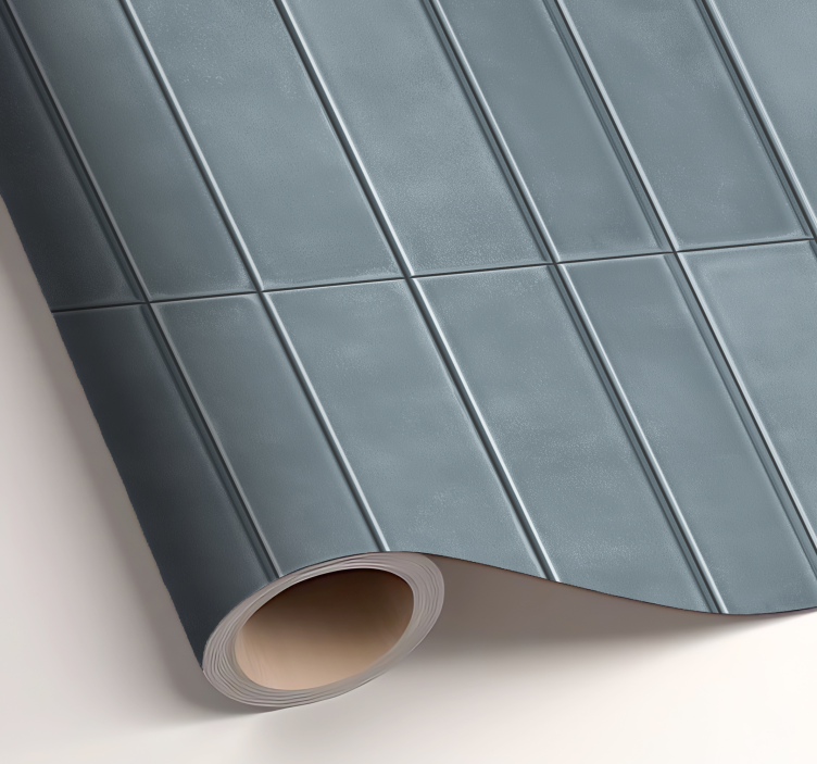 Imitasjon av blå fliser klistremerke dyr - Tenstickers