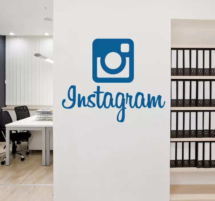 Instagram logo dekal - Tenstickers