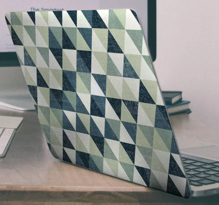 Kaleidoskopisk for bærbar datamaskin som klistremerke - Tenstickers