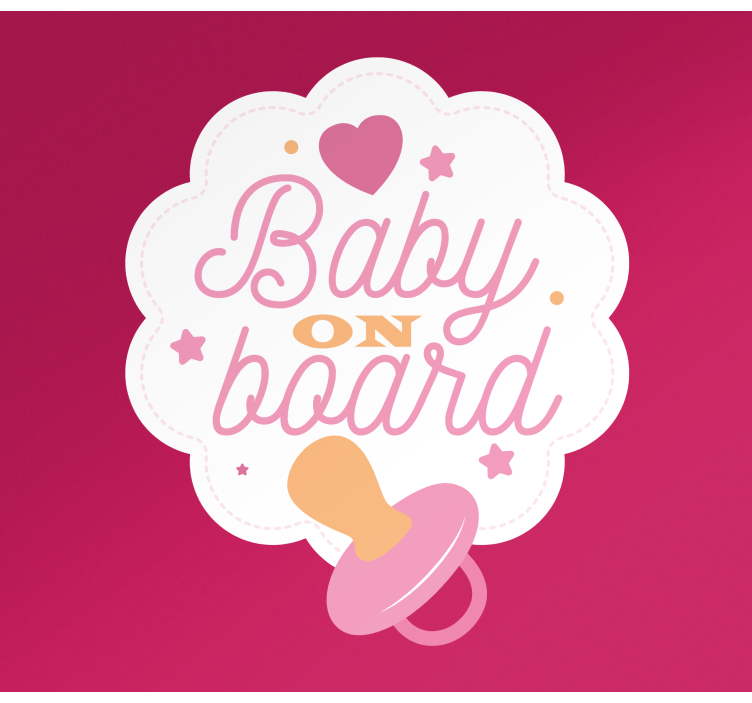 Klistremerke dyr baby reisemerkesystem - Tenstickers