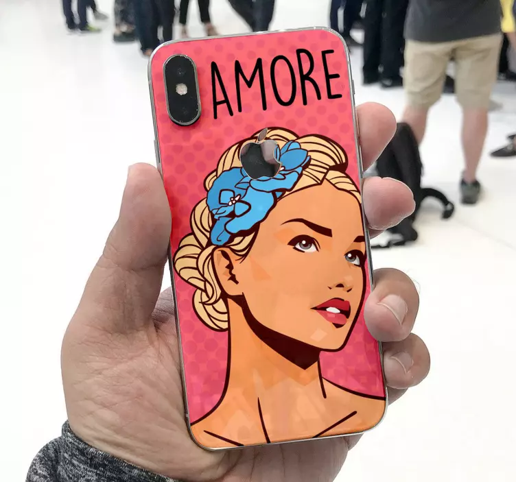 Klistremerke dyr feminin uttrykk kjærlighet - Tenstickers