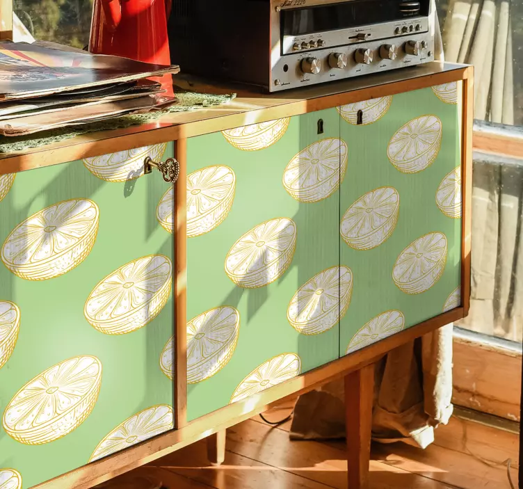 Klistremerke dyr sitronbiter motiv - Tenstickers