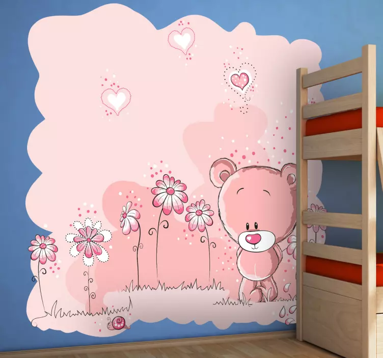 Klistremerke for bamse barn - Tenstickers