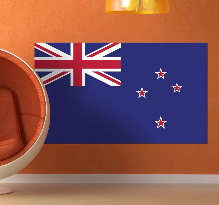 Klistremerke for flagg fra new zealand - Tenstickers