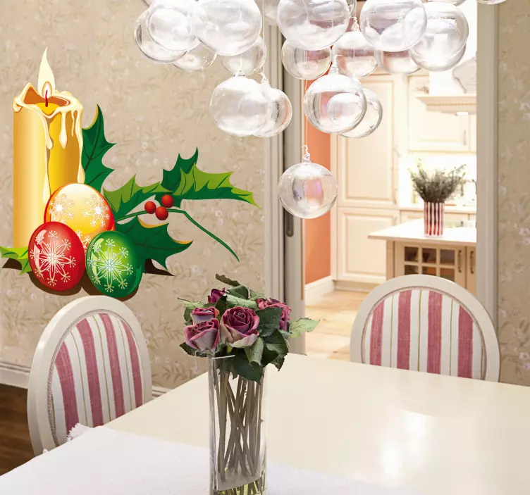 Klistremerke for julepynt - Tenstickers