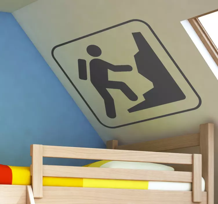 Klistremerke for klatreikon - Tenstickers