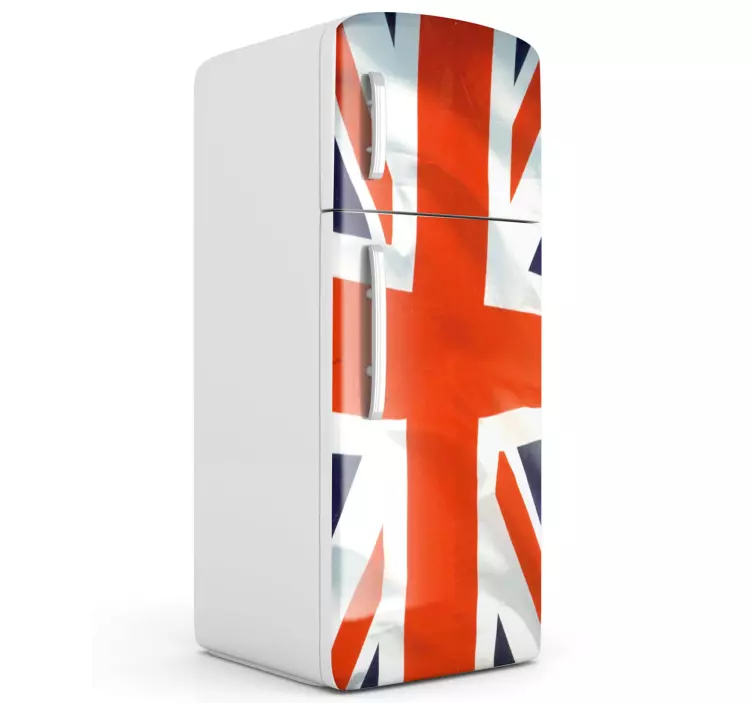 Klistremerke for union jack kjøleskap - Tenstickers