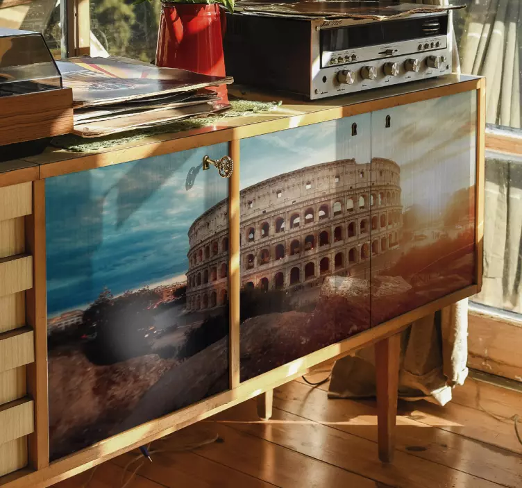 Roma colisseum møbler dekaler - Tenstickers