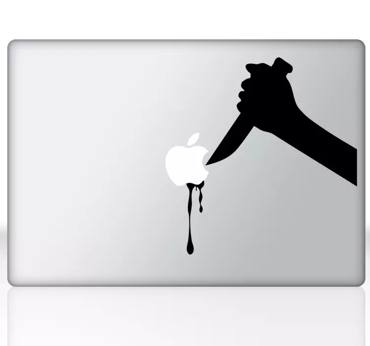 Kniv apple mac klistremerke - Tenstickers