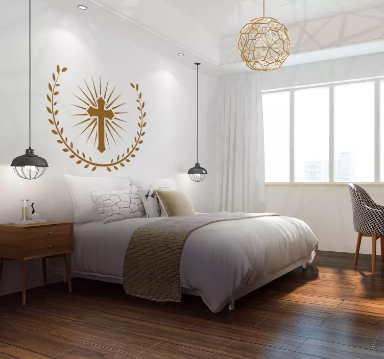 Kristen vegg klistremerke - Tenstickers