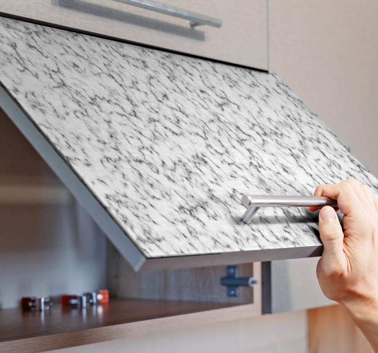 Lámina lim for mueble efecto mármol klistremerke dyr - Tenstickers