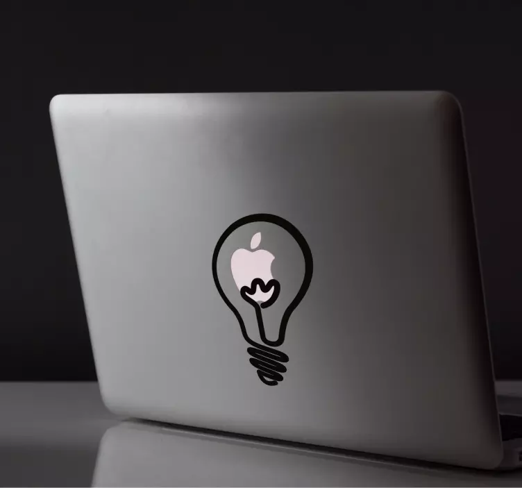Lampe bærbar klistremerke for mac - Tenstickers