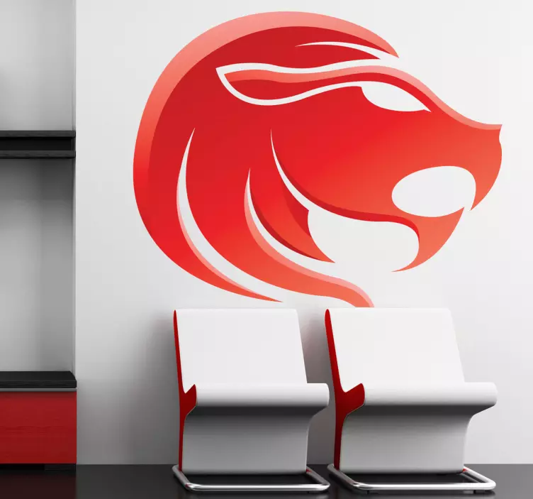 Leo stjernetegn vegg klistremerke - Tenstickers