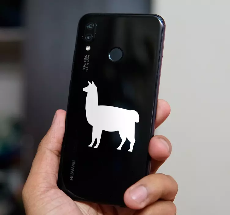 Llama huawei telefon klistremerke - Tenstickers