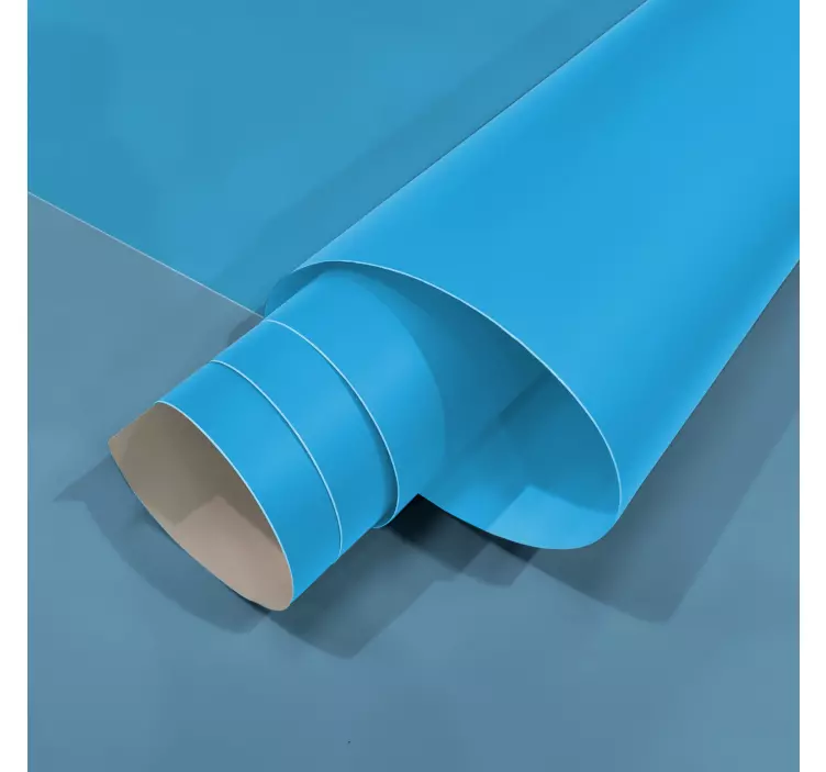 Lyseblå klistremerke møbler - Tenstickers