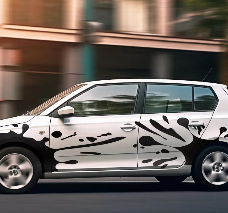 Malingsflekker klistremerke til bil - Tenstickers